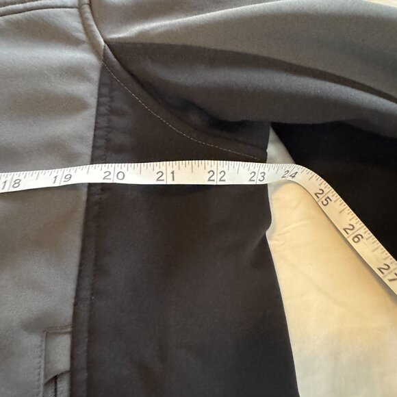 North Face Apex Chrome Thermal Gray and Black Jacket - Picture 8 of 12